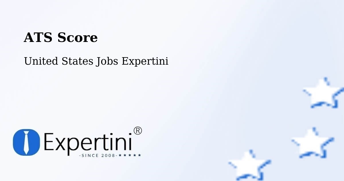 Resume ATS Score & Job Description Match Tool – Bainbridge - United States Jobs Expertini